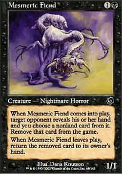 MTG - Mesmeric Fiend - Foil Torment - Image 1