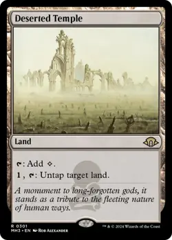 Deserted Temple [Modern Horizons 3] Foil Near Mint - Image 1