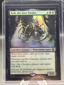 Koh, the Face Stealer Avatar: The Last Airbender Foil 0107 Magic The Gathering - Image 2