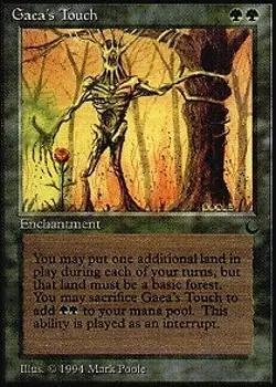 MTG - Gaea's Touch The Dark - Image 1