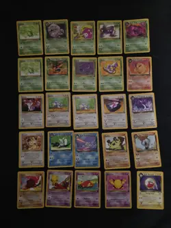 Pokemon TCG Team Rocket Lot Of 25 Cards Flareon Dragonair (LP/MP) - Image 1