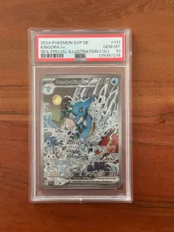 Pokemon | Seedraking Kingdra ex | SVP 131 | Special Illustration | DE | PSA 10 - Image 1