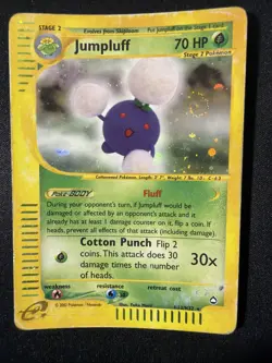 Jumpluff - H13/H32 Pokemon Aquapolis - Holo ✨ HP - Image 1