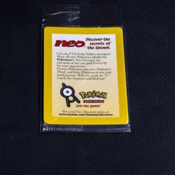 Vintage Pokemon Black Star Promo - Entei Holo - Sealed/Mint - Image 1