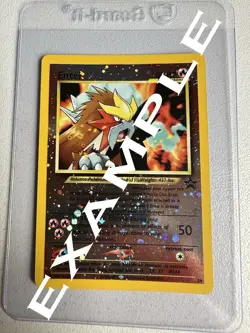 Vintage Pokemon Black Star Promo - Entei Holo - Sealed/Mint - Image 3