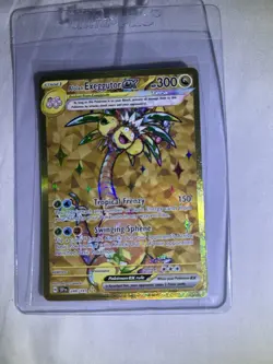 Pokemon Alolan Exeggutor ex Hyper Rare Holo SV08 Surging Sparks 248/19q NM - Image 1