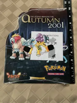 2001 POKEMON NEO REVELATION SEALED 3-D STORE COUNTER DISPLAY - Factory Sealed - Image 1