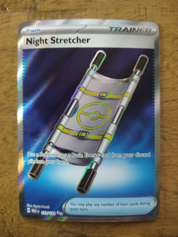 Night Stretcher 173/132 Pokemon TGC Mega Evolution Ultra Rare Trainer Item NM - Image 1