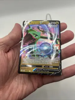 110/203 Rayquaza V Prize Pack Series Stamped Play Pokemon TCG Evolving Skies - Image 4