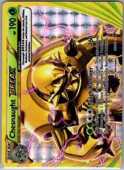 Chesnaught BREAK 12/162 XY - BREAKthrough - Pokemon Card - LP - Image 1
