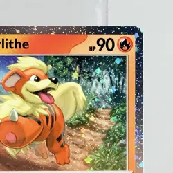 Growlithe Cosmo Promo Holo SV Scarlet & Violet Promo Card 024 NM Pokemon - Image 3