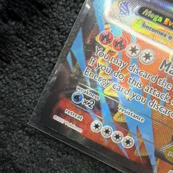 Pokemon Mega Camerupt EX Promo Holo Beast XY XY198a Card 2017 English TCG - Image 5