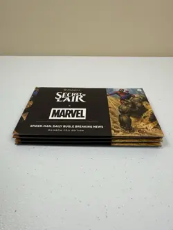 Lot of 4: MTG Secret Lair x Spider-Man: Daily Bugle Breaking News Rainbow Foil - Image 3
