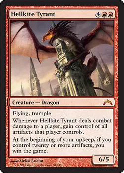 MTG - Hellkite Tyrant Gatecrash - Image 1
