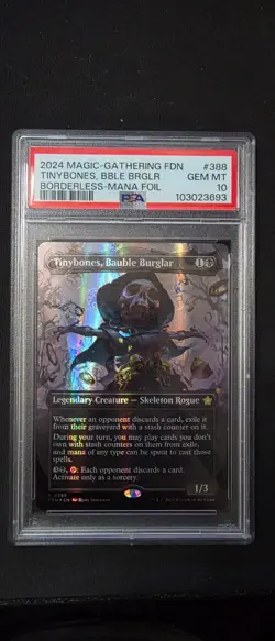 MTG Tinybones Bauble Burglar Mana Foil PSA 10 - Image 1