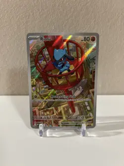 Pokemon Mega Evolution Riolu #010 Holo Promo NM - Image 1
