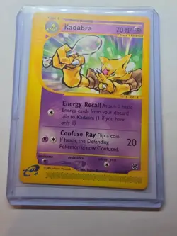 Kadabra 84/165 Pokemon TCG Expedition Non Holo NM - Image 3