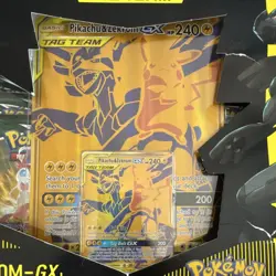 Pokemon Pikachu & Zekrom-GX Premium Collection Box Promo Booster English TCG - Image 2