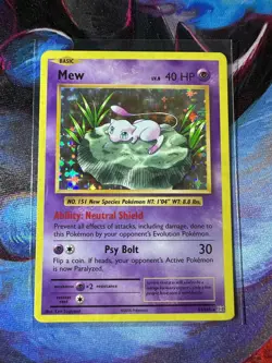 Mew 53/108 Holo Rare Evolutions 2016 Pokemon TCG NM - Image 1