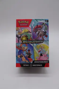 Pokemon Reisegefahrten Boosterbundle (6 Booster Packs) Deutsch - NEU/OVP✅ - Image 1