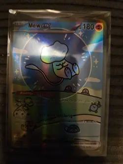 Pokemon TCG Paldean Fates Mew EX 232/091 Bubble Mew Special Illustration - Image 4