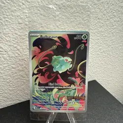 Pokemon TCG Bulbasaur 133/132 Mega Evolutions IR Stamped Promo sealed Mint - Image 2