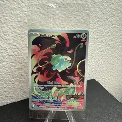 Pokemon TCG Bulbasaur 133/132 Mega Evolutions IR Stamped Promo sealed Mint - Image 3