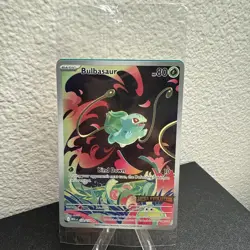 Pokemon TCG Bulbasaur 133/132 Mega Evolutions IR Stamped Promo sealed Mint - Image 4