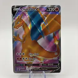 Pokemon TCG - Charizard V - SWSH050 - Champions Path Black Star Promo - Image 1