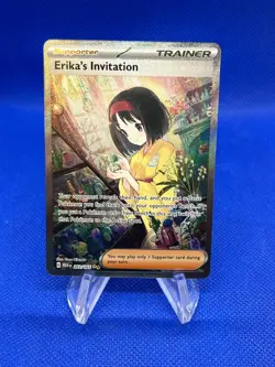 Pokemon Scarlet Violet 151 Erika’s Invitation 203/165 Special Illustration Rare - Image 1