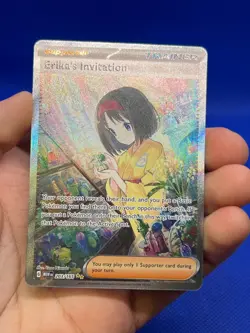 Pokemon Scarlet Violet 151 Erika’s Invitation 203/165 Special Illustration Rare - Image 2