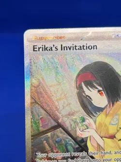 Pokemon Scarlet Violet 151 Erika’s Invitation 203/165 Special Illustration Rare - Image 3