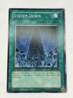 Yu-Gi-Oh! TCG System Down CRV-EN041 Rare 1st Edition LP - Image 1