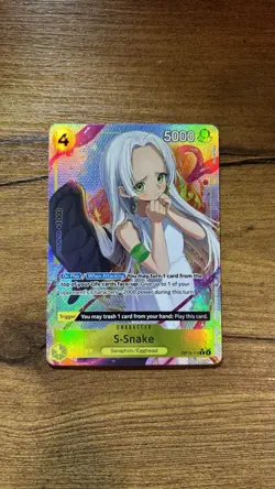 One Piece S-Snake (Alternate Art) - Carrying On His Will (OP13-114) - Image 1