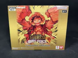One Piece TCG Sealed Booster Box The Best Premium Booster PRB-01 Bandai + Case - Image 2