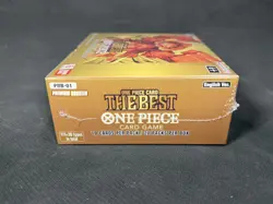 One Piece TCG Sealed Booster Box The Best Premium Booster PRB-01 Bandai + Case - Image 4