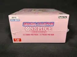One Piece TCG Sealed Booster Box Memorial Collection Extra Booster EB-01 Bandai - Image 2