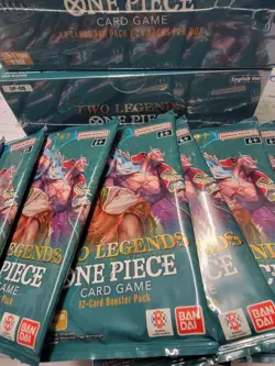 One Piece tcg Op08 Two Legends x10 sealed Booster Packs - Image 1