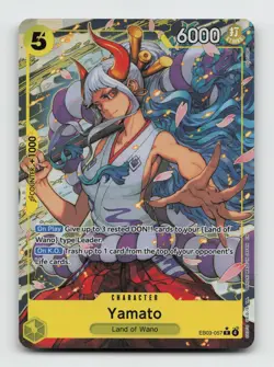 Yamato (Alternate Art) R Extra Booster: One Piece Heroines Edition EB03-057 NMFo - Image 1