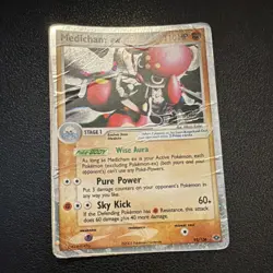 Pokemon Medicham ex 95/106 EX Emerald Holo Ultra Rare Stage 1 110 HP 2005 Card - Image 1