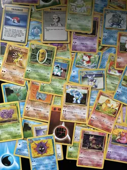 Vintage Pokemon Cards Bundle x 100 including base set 1999 WOTC - Image 3