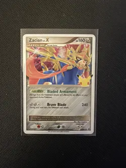 SWSH: Sword & Shield Promo Cards #SWSH135 Zacian LV. X - Image 1