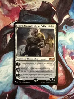 Ajani, Strength of the Pride, Core 2020, Magic the Gathering MTG - Image 1