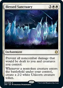MTG - Blessed Sanctuary, Jumpstart - Image 1