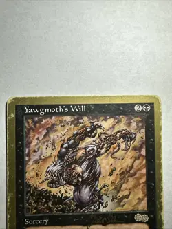 Yawgmoth's Will HP Magic MTG World Championship Gold Border - Image 2