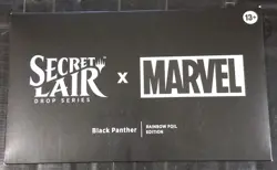 MTG Secret Lair FOIL EDITION Marvel Black Panther Sealed Pack - Image 1