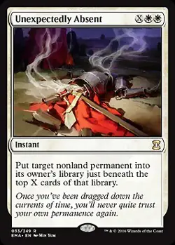 MTG - Unexpectedly Absent - Foil Eternal Masters - Image 1