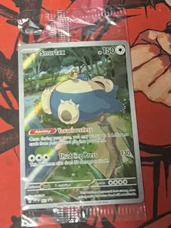 Pokemon TCG Snorlax ETB Promo Scarlet & Violet 151 FACTORY SEALED MINTY! - Image 1