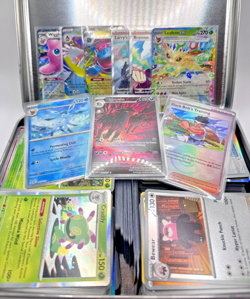 Pokemon TCG Bulk Lot Tin 1600+ C/UC/DR/RH/Ex Collection Mixed Illustration Rare - Image 1