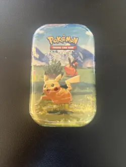 Pokemon TCG Ascended Heroes Mini Tin Pikachu and Tepig New Sealed In Hand - Image 1